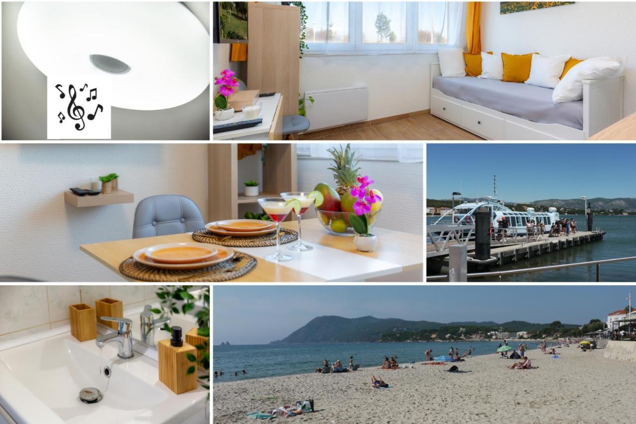 The Sunshine- Cozy-Sea View - Beach- Host Provence La Seyne-sur-Mer Ngoại thất bức ảnh